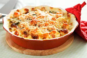 Microwave Cauliflower Casserole