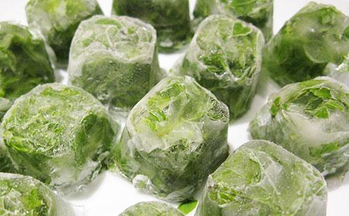 Parsley ice