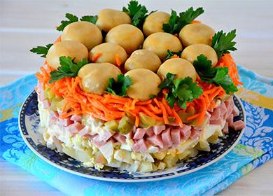 Mushroom Meadow Salad