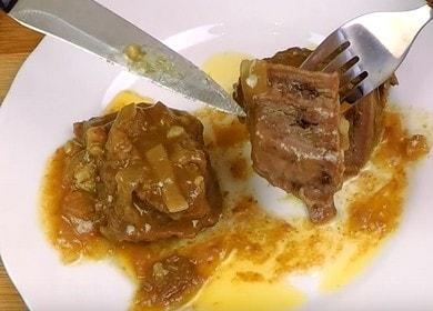 Napaka malambot na karne ng Kremlin - isang simple at detalyadong recipe