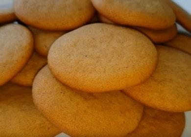 Pagluluto ng masarap na cookies nang walang mga itlog ayon sa isang hakbang-hakbang na recipe gamit ang isang larawan.