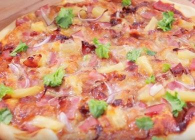 Paano matutong magluto ng masarap na pizza na may pinya