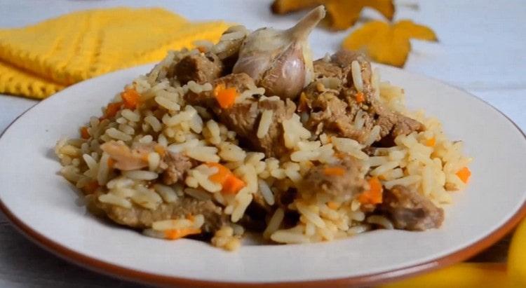 Tulad ng nakikita mo, ang pagluluto ng lamb pilaf sa isang mabagal na kusinilya ay madali.