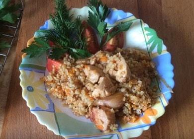 Masarap na bulgur pilaf na may manok - isang hindi pangkaraniwang recipe