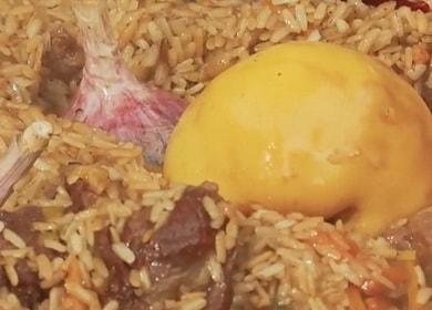 Ferghana pilaf sa taya sa isang kaldero - ang pinakamahusay na recipe