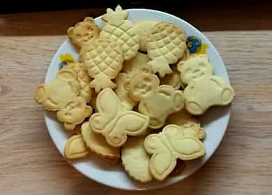 Ang sunud-sunod na mga cookies ng Gluten nang sunud-sunod na recipe gamit ang larawan