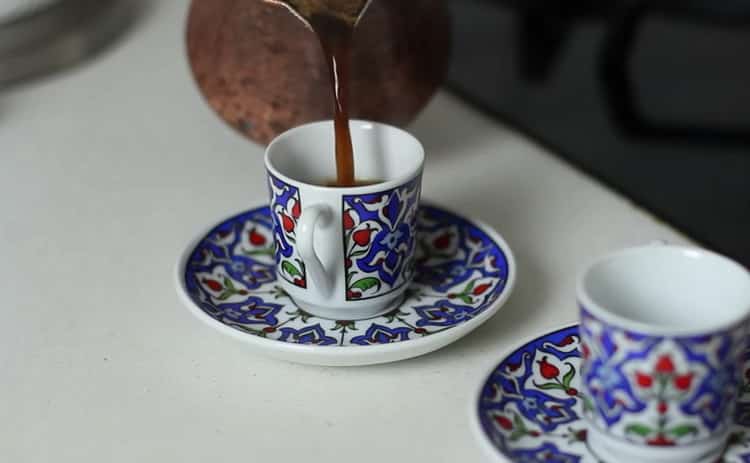 Turkish kape - isang recipe na gawa sa bahay