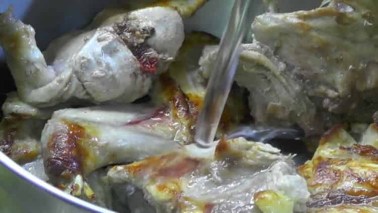 Para sa nilagang kuneho na may patatas, karne ng nilagang karne