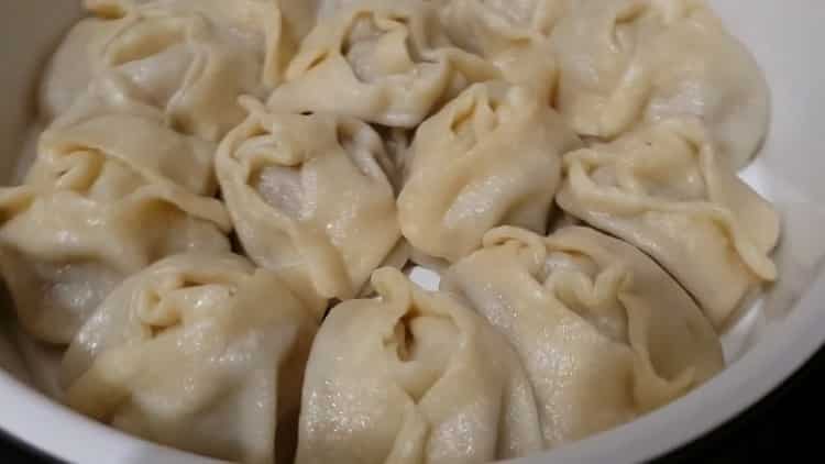 Manti sa isang mabagal na kusinilya para sa isang pares - isang mabilis, madali at masarap na recipe