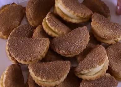 Ang mga cookies na may mga mansanas na hakbang-hakbang na recipe na may larawan