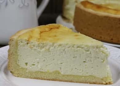 Buksan ang pie na may cottage cheese ayon sa isang hakbang-hakbang na recipe na may larawan