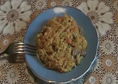 Pilaf sa Polaris mabagal na kusinilya hakbang-hakbang na recipe na may larawan