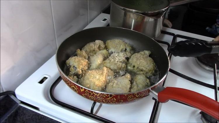 За вкусно готвене на риба сом, запържете рибата