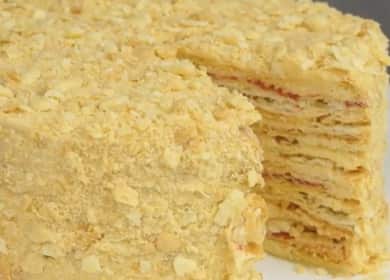 Masarap na puff cake - madaling hakbang sa pamamagitan ng hakbang na recipe