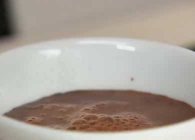 Kape na may tsokolate hakbang-hakbang na recipe na may larawan