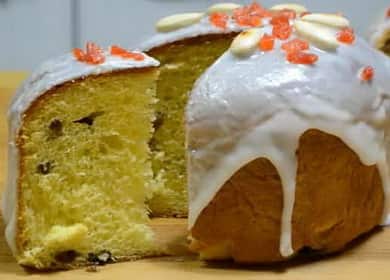 Ang cake ng Pasko ng Pagkabuhay na may sunud-sunod na recipe na may larawan