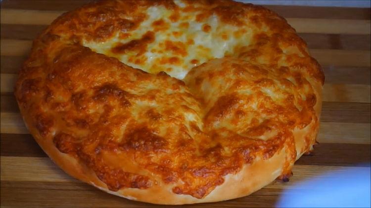 Khachapuri sa Georgian ayon sa isang hakbang-hakbang na recipe na may larawan