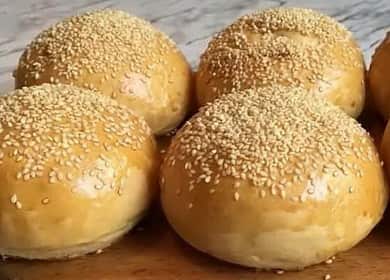 Ang recipe para sa masarap na burger buns 🍔