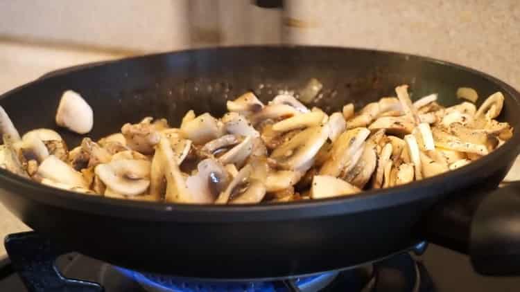 champignon julienne magdagdag ng asin