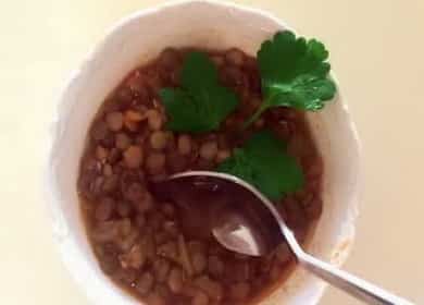 Paano magluto ng berdeng lentil: isang hakbang-hakbang na recipe na may mga larawan