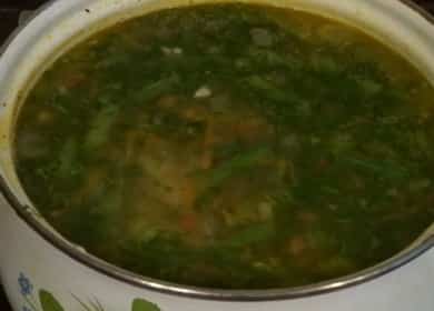 Bean sopas: Recipe ng Hakbang-Hakbang na may Larawan