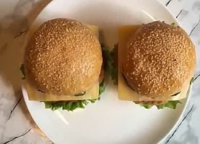 Masarap na manok ng manok sa bahay 🍔