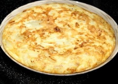 Spanish Tortilla hakbang-hakbang na recipe na may larawan