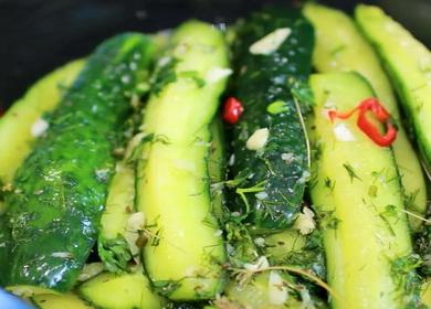 Recipe para sa Crispy Salted Cucumbers 🥒