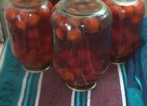 Naghahanda kami ng isang masarap na compote mula sa mga plum ayon sa isang sunud-sunod na recipe na may isang larawan.