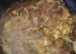 Atay na may sibuyas: isang hakbang-hakbang na recipe na may mga larawan