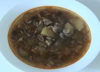 Mabango at masarap na hodgepodge na may mga kabute 🍲