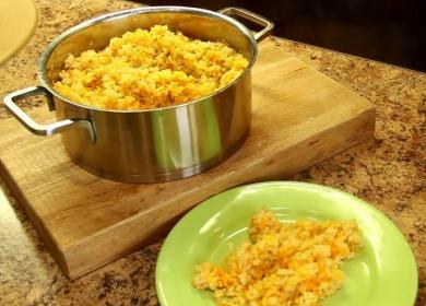 Isang simpleng recipe para sa pagluluto  bulgur garnish