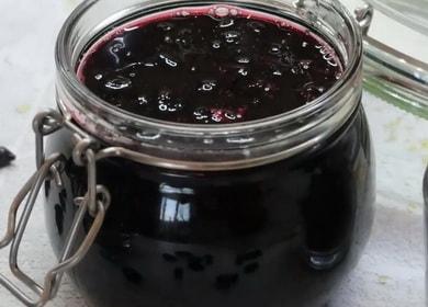 Ж Honeysuckle jam ayon sa hakbang-hakbang  recipe na may larawan