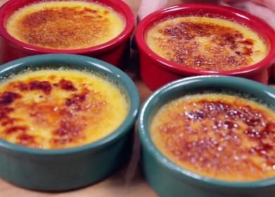 Perpektong gawang bahay creme brulee 