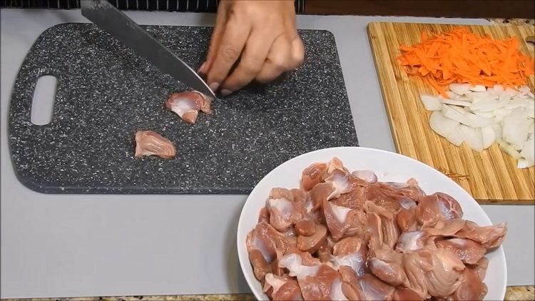 recipe ng tiyan ng manok