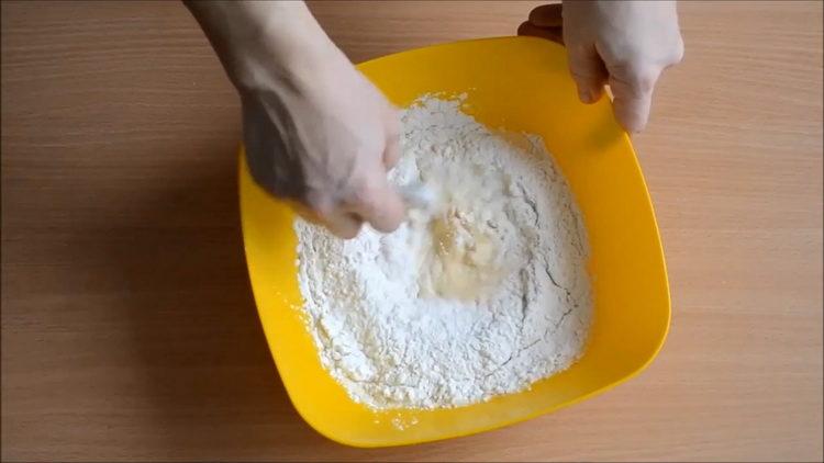 sift flour