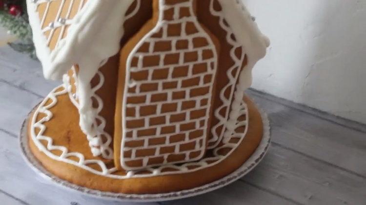 Isang napaka-simpleng gingerbread house - lahat ay magtatagumpay