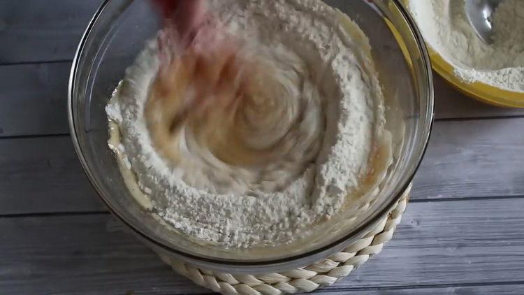 sift flour