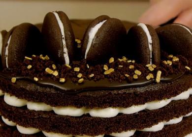 Super Chocolate cake  Whoopi Pie